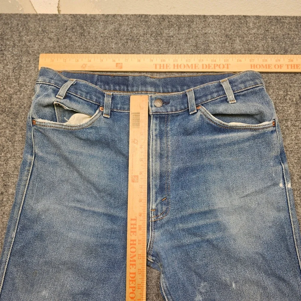 Vintage Levis 515 Jeans Mens 36x30 Blue Denim Straight Leg Made in USA 80s 90s